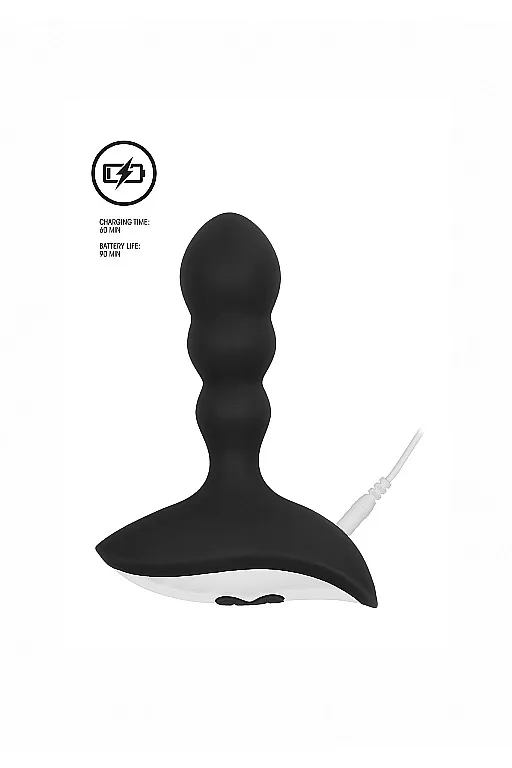 перезаряжаемый массажер простаты с пультом управления no. 78 rechargeable anal stimulator в Москве