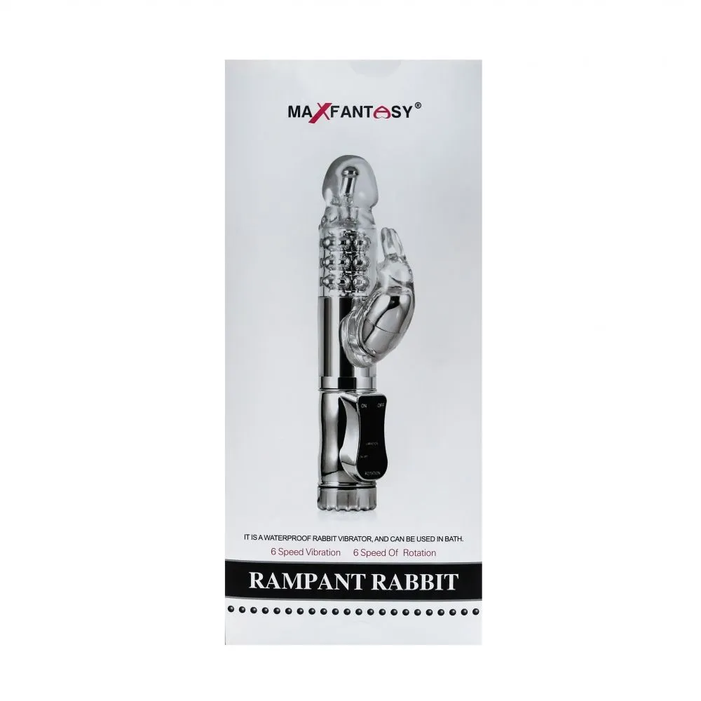 вибратор lovetoy max fantasy rampant rabbit, прозрачный в Москве