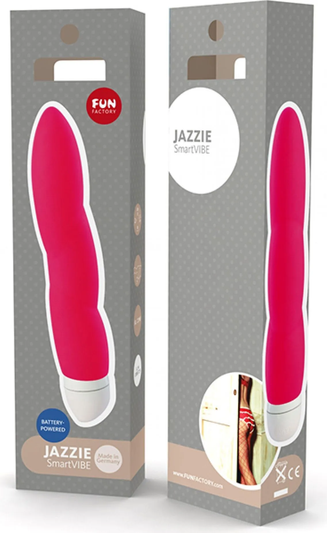 вибратор fun factory jazzie, розовый в Москве