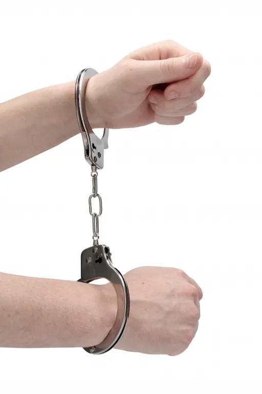 металлические наручники pleasure handcuffs в Москве