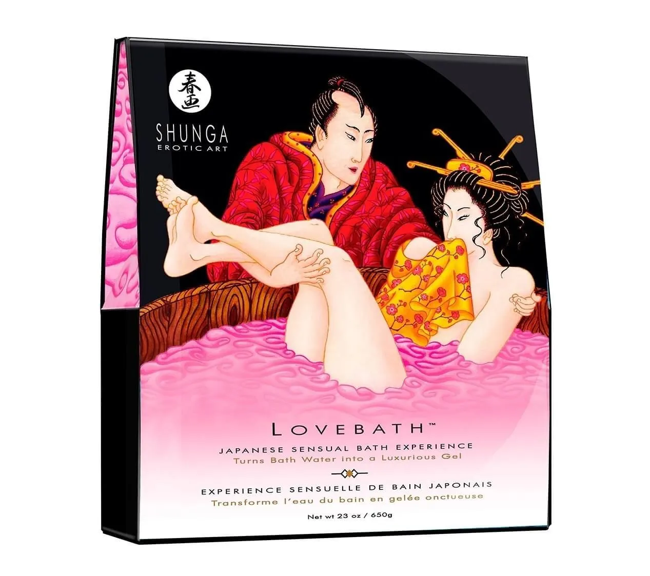 соль-гель для ванны shunga lovebath dragon fruit, 650 г в Москве