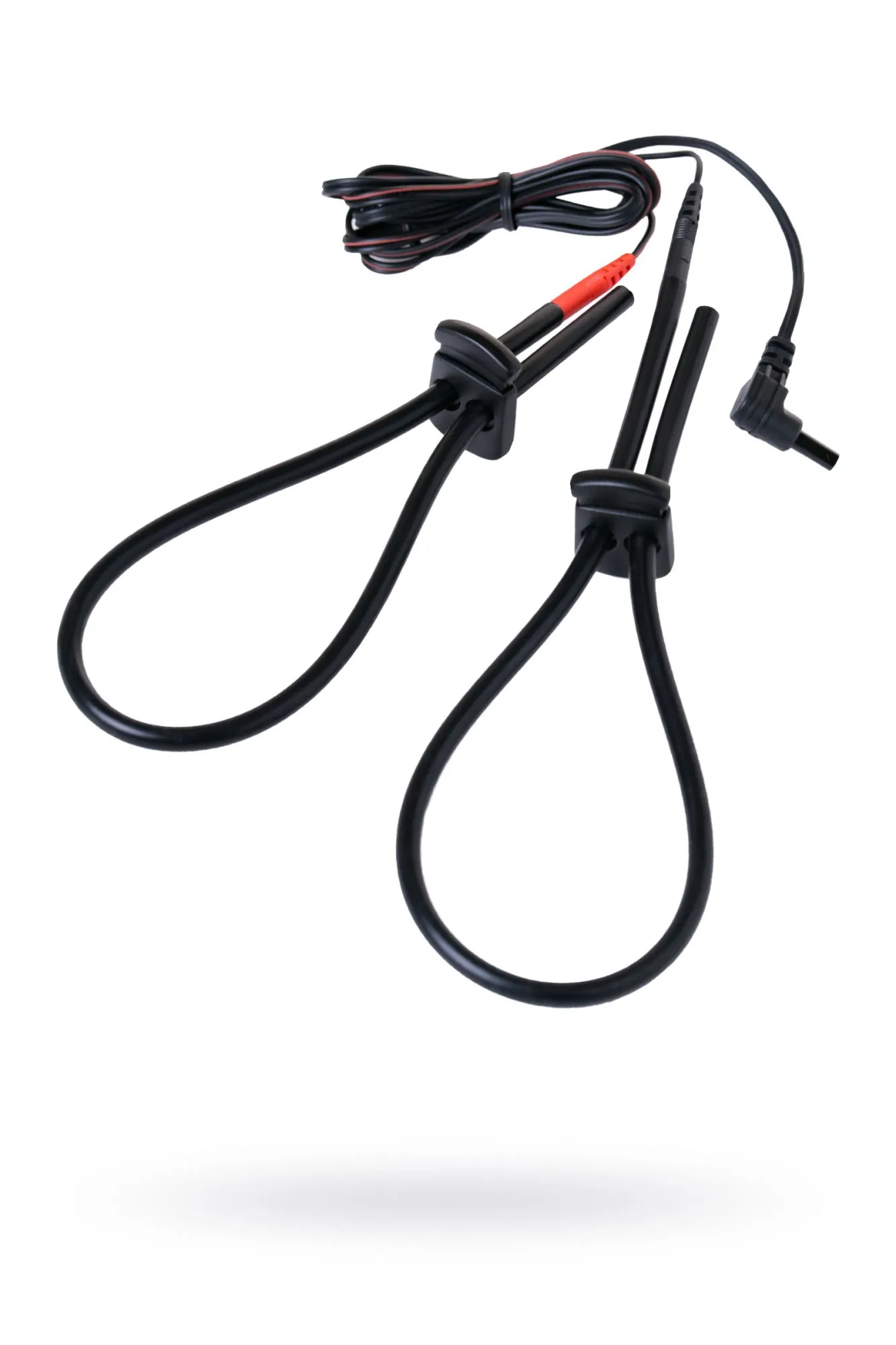 лассо для пениса mystim rodeo robin, электростимуляция, силикон, черный, 42см в Москве