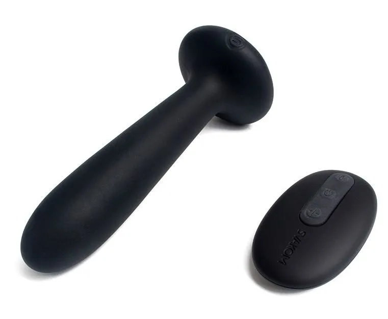 анальная пробка с подогревом svakom primo, чёрный в Москве