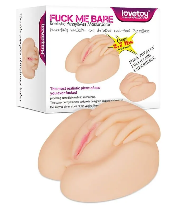 мастурбатор lovetoy fuck me bare realistic, телесный в Москве