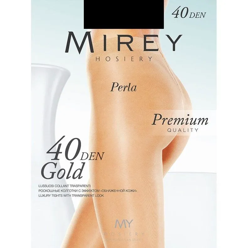 Эротическое колготки черные mirey gold 40 den, размер 3 в Москве
