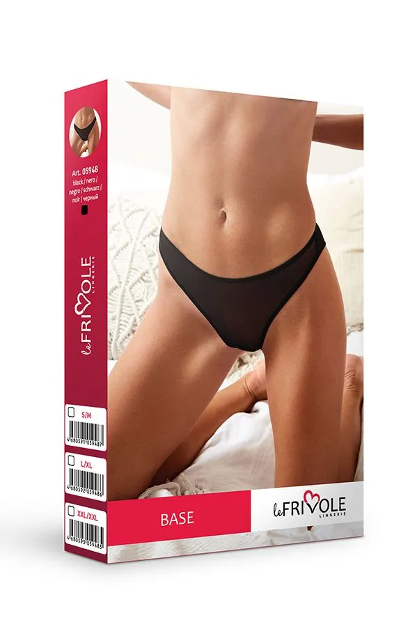 Эротическое базовые слипы из сетки le frivole base в Москве