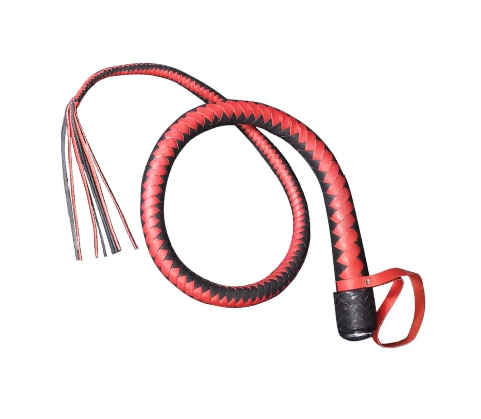 кнут короткий beastly ответный выпад, 110 см, черно-красный в Москве