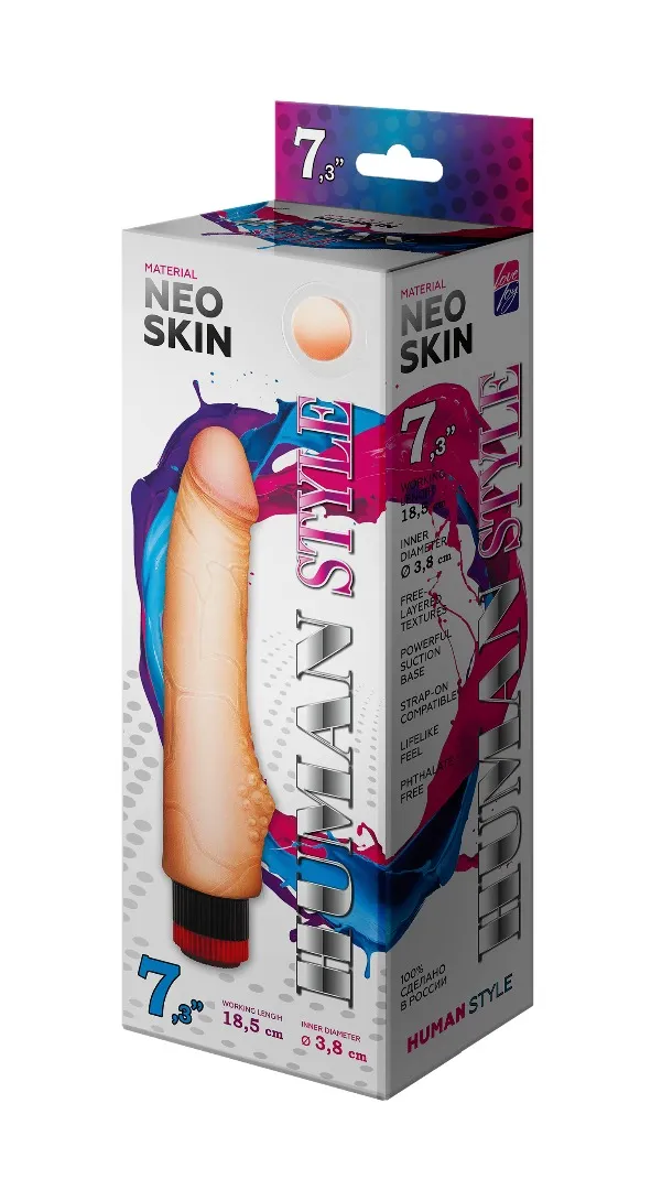 вибромассажёр human style  602106ru в Москве