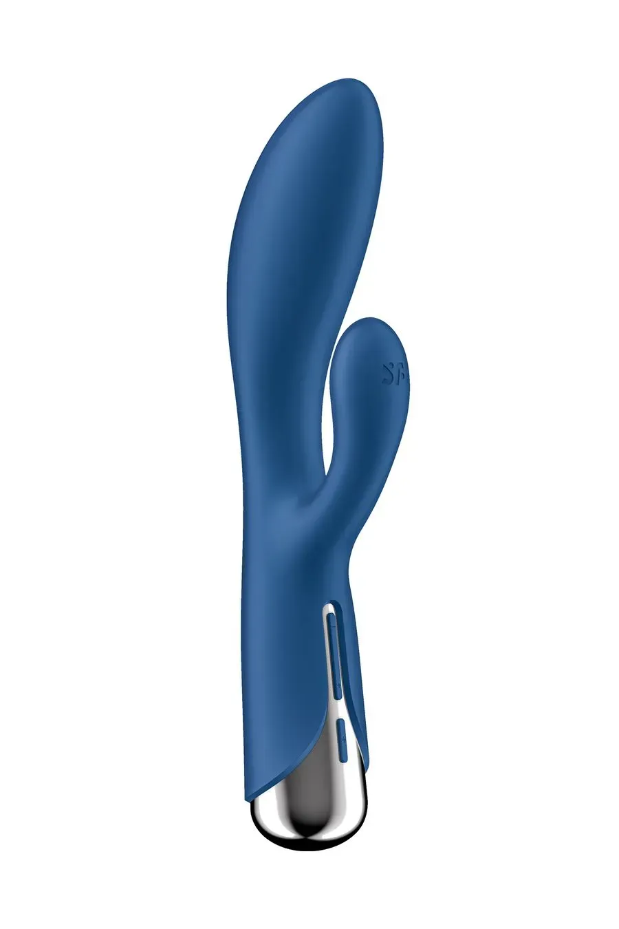 вибратор-кролик с ротацией satisfyer spinning rabbit 1, силикон, синий, 20,5 см в Москве