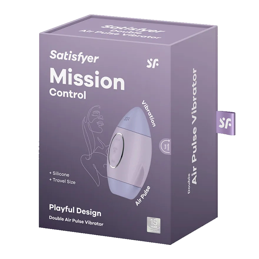 вакуумный массажер satisfyer mission control light purple 060088sa в Москве