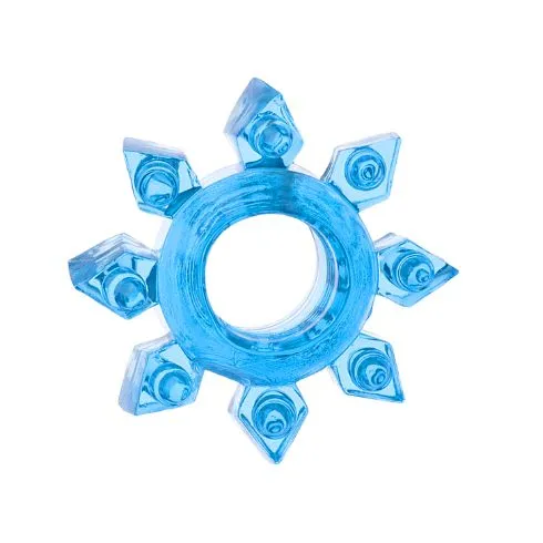 кольцо эрекционное toyfa, синее в Москве