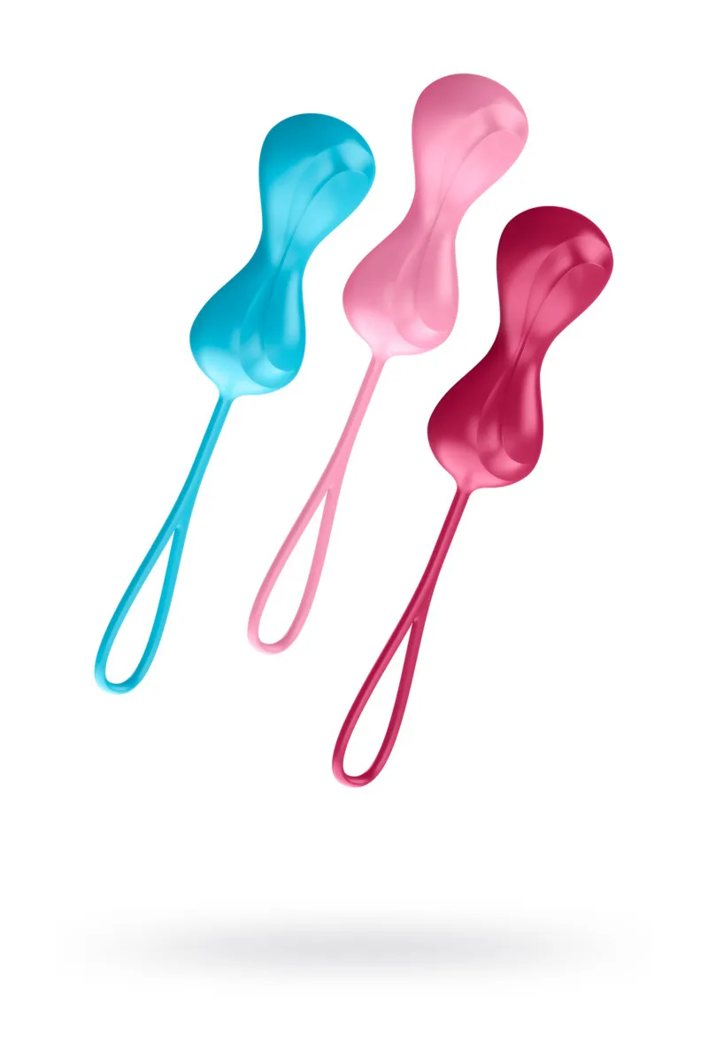 вагинальные шарики satisfyer balls c02 double 3 шт 016495sa в Москве