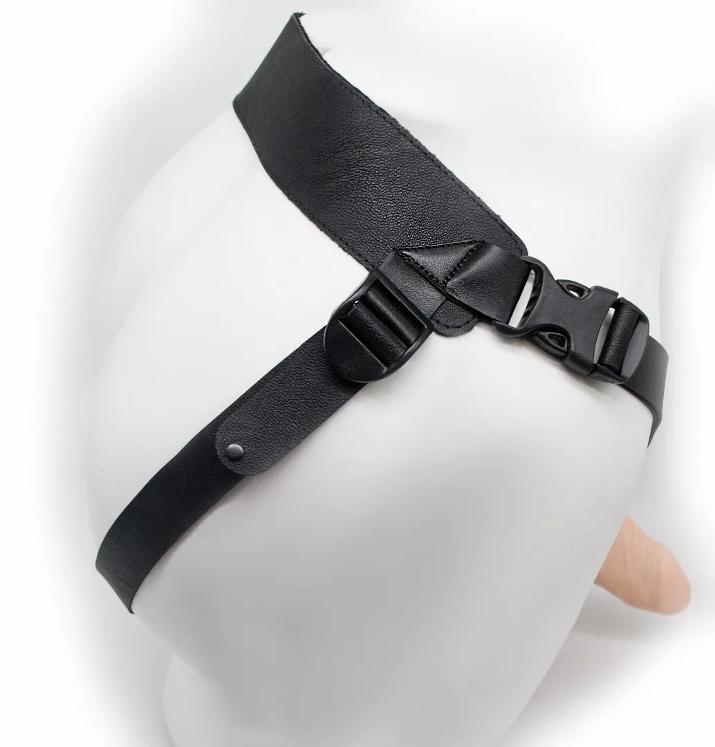 фаллоимитатор поясной пустотелый с бандажом 7419/3ru в Москве