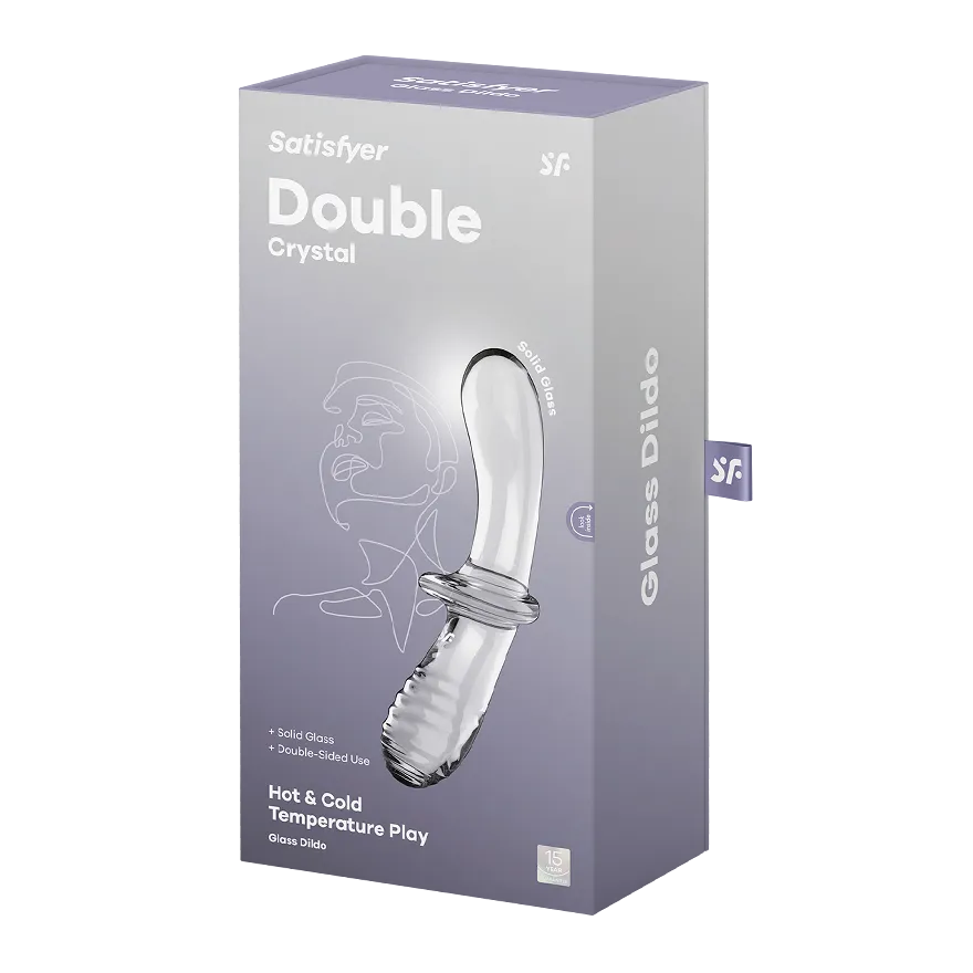 фаллоимитатор satisfyer double crystal transparent 045665sa в Москве