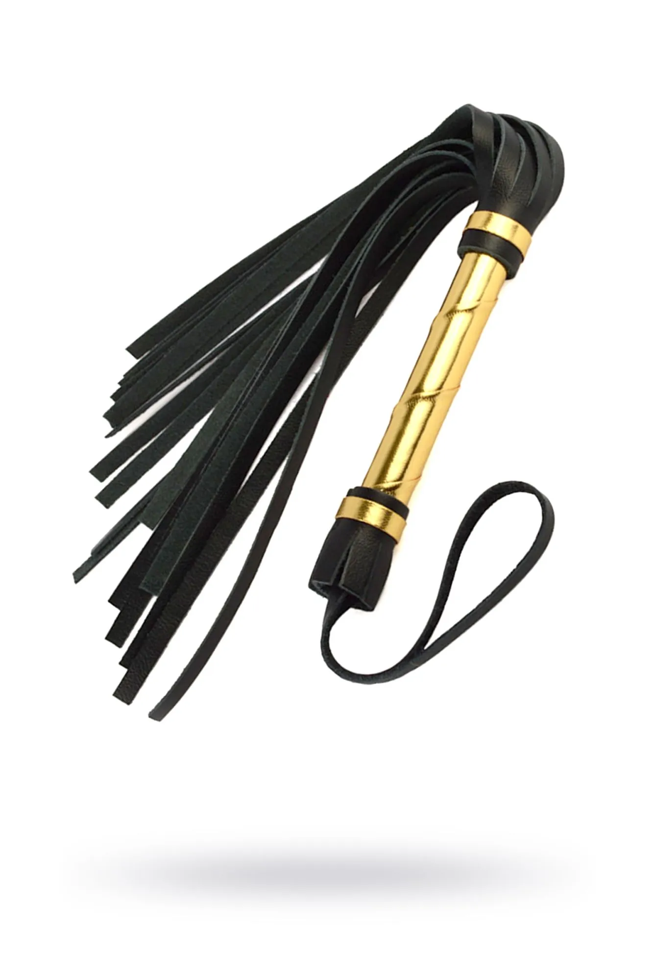 плеть sitabella, кожа, чёрная, 40 см в Москве