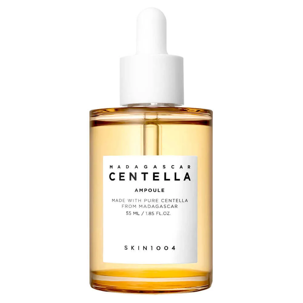 skin1004 madagascar centella ampoule 55ml, успокаивающая сыворотка для лица с центеллой 55мл в Москве