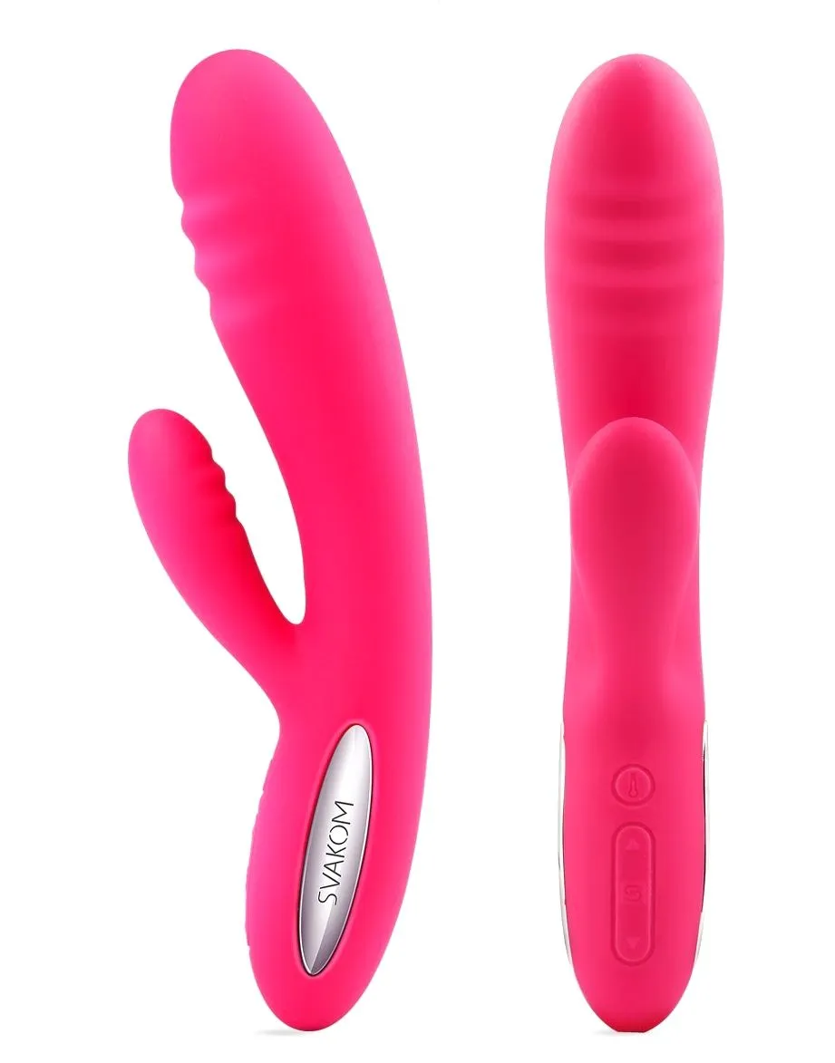 вибратор двойной svakom adonis, розовый в Москве