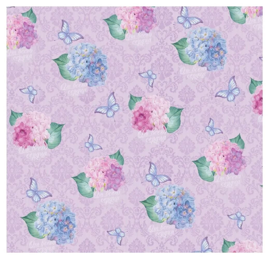 набор для упаковки подарка сима ленд восхитительные цветы, с аромабумагой в Москве