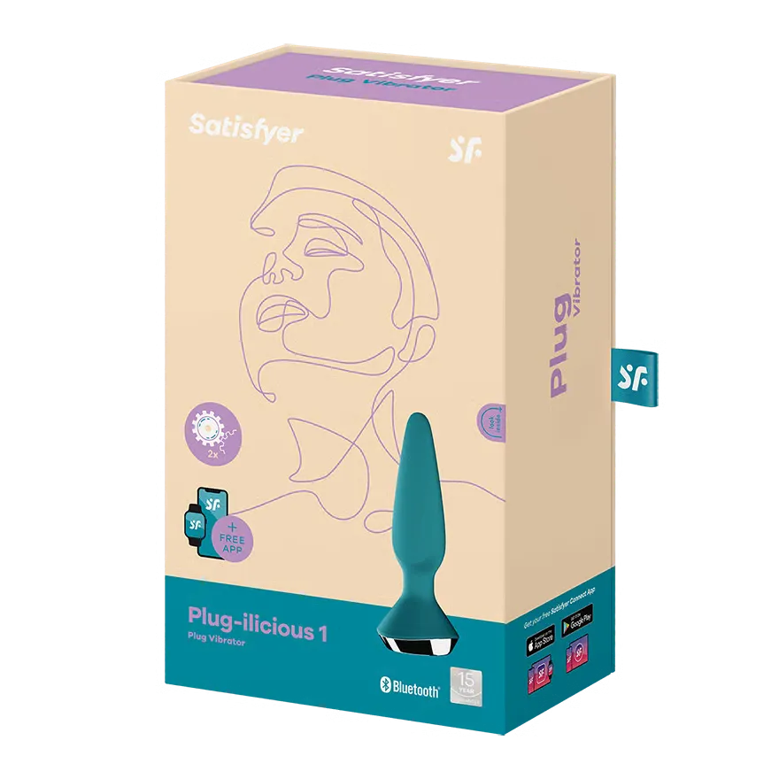 пробка анальная с вибрацией satisfyer plug-ilicious с приложением в Москве