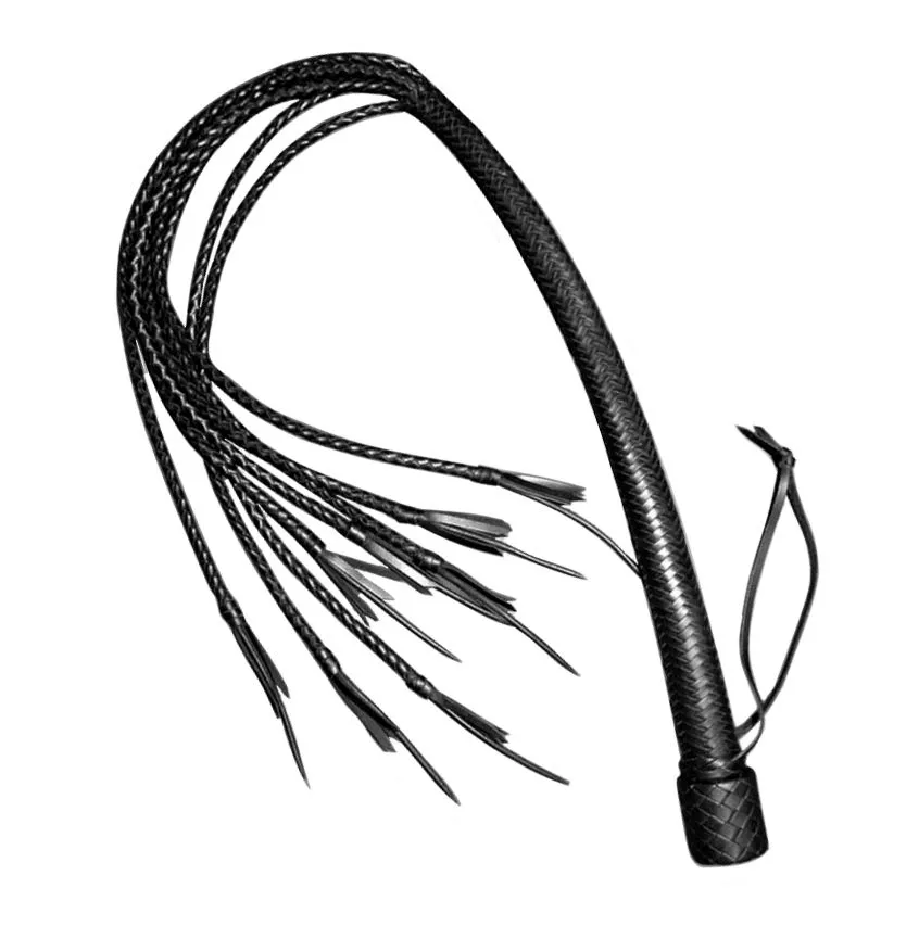 плетка beastly гадюка гибкая - восемь жал, чёрная в Москве