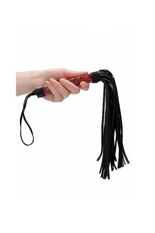 многохвостая гладкая плеть (флогер) luxury whip в Москве