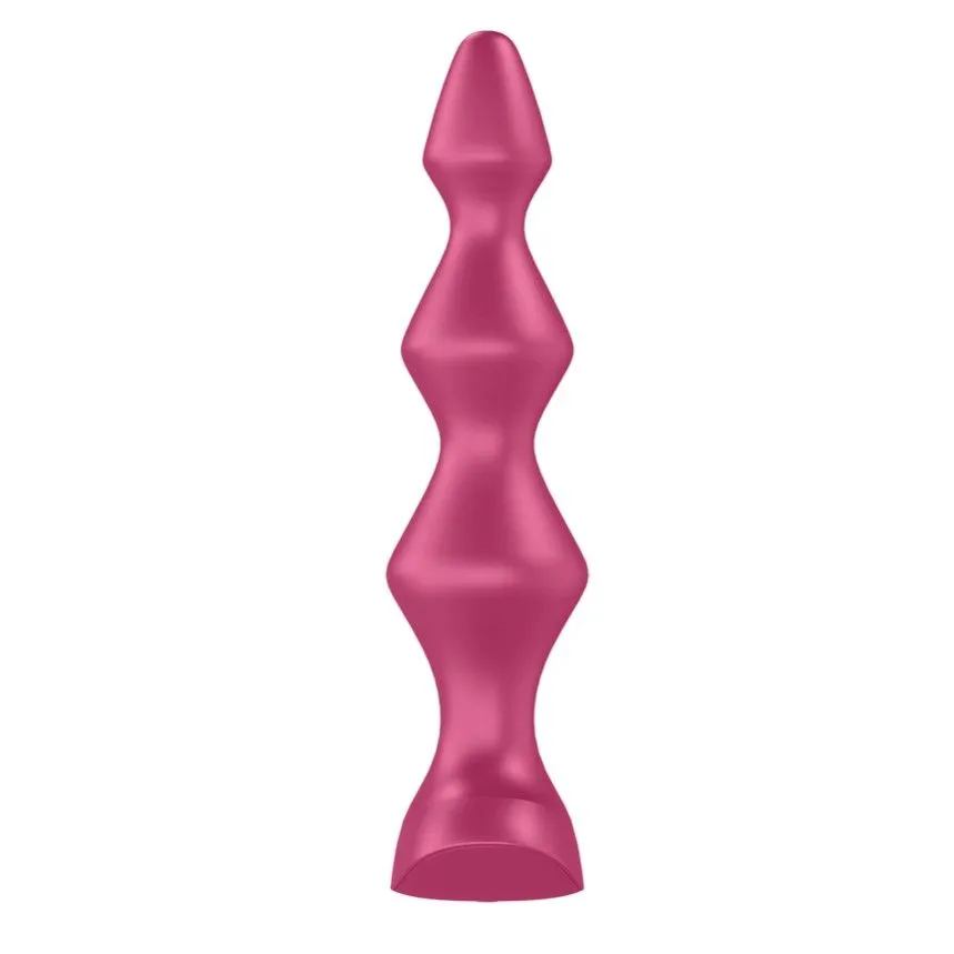 пробка анальная с вибрацией satisfyer lolli plug 1, красная в Москве