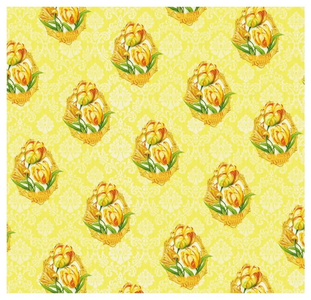 набор для упаковки подарка сима ленд роскошный тюльпан, с аромабумагой в Москве