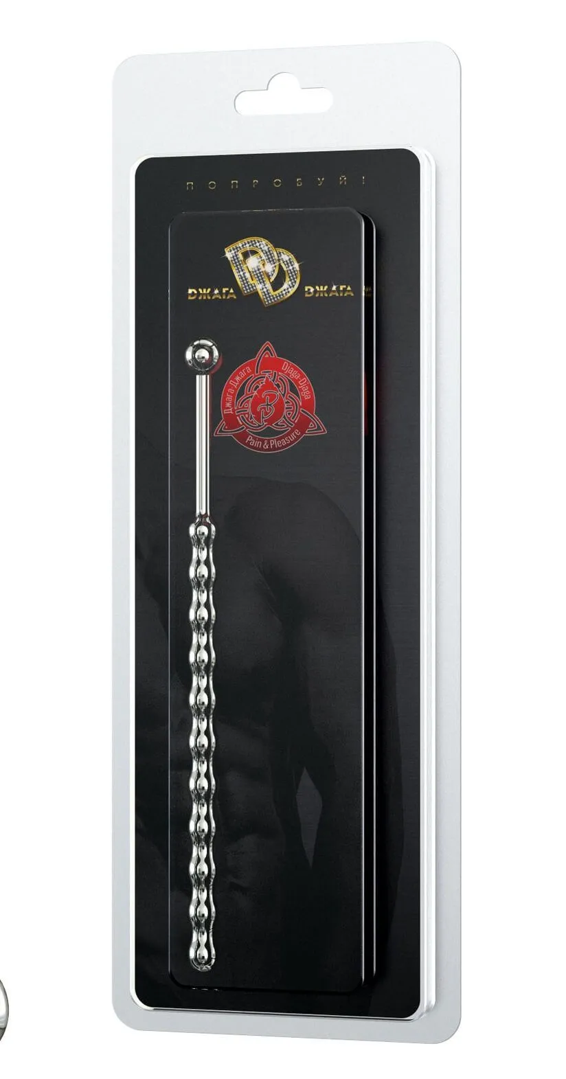 уретральный стимулятор dжага dжага №3, серебристый в Москве