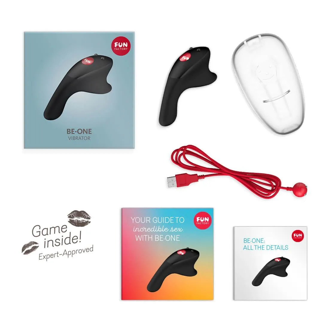 минивибратор на палец be-one черный в Москве