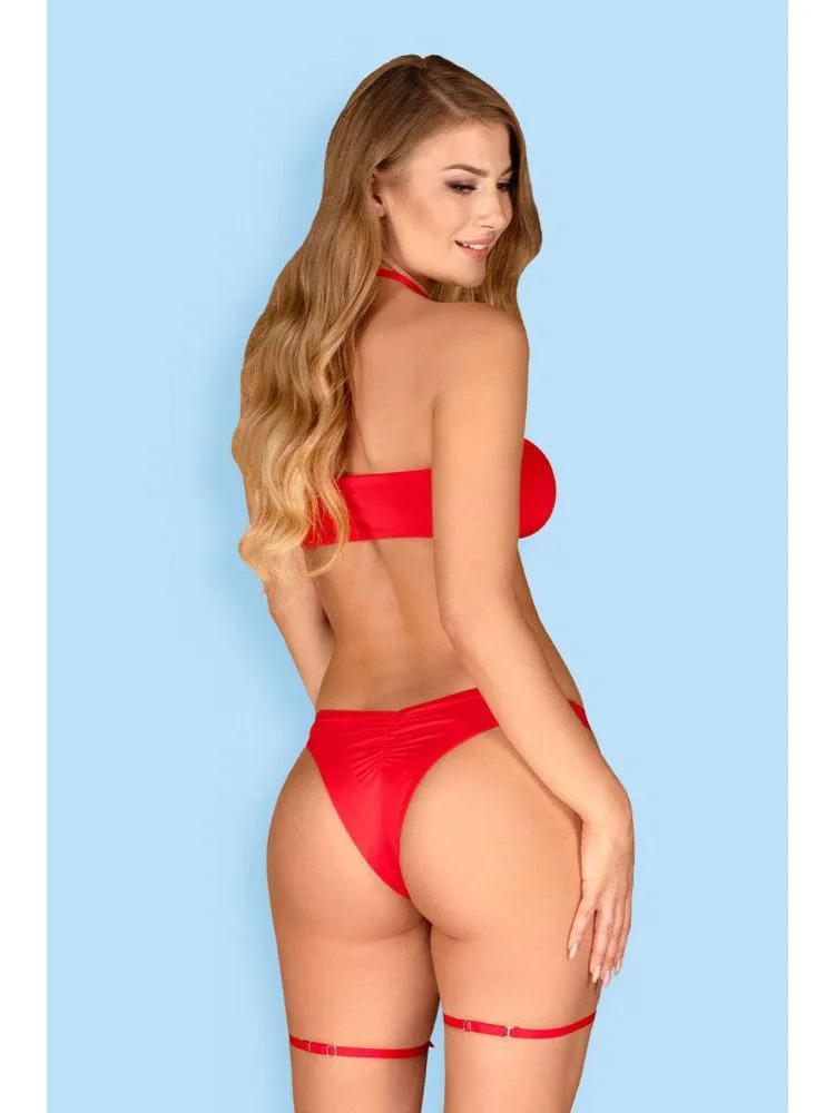 Эротическое кокетливый комплект нижнего белья kissmas в Москве