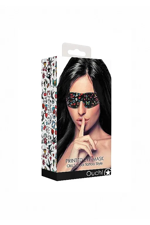 маска printed eye mask old school tattoo style в Москве