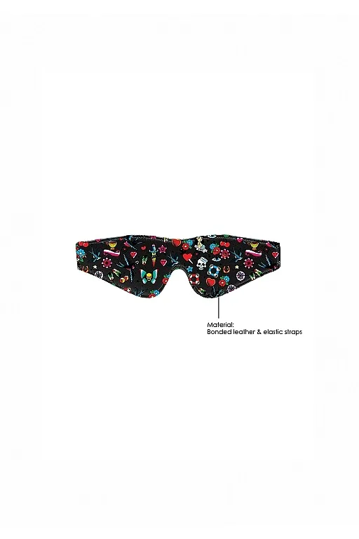 маска printed eye mask old school tattoo style в Москве