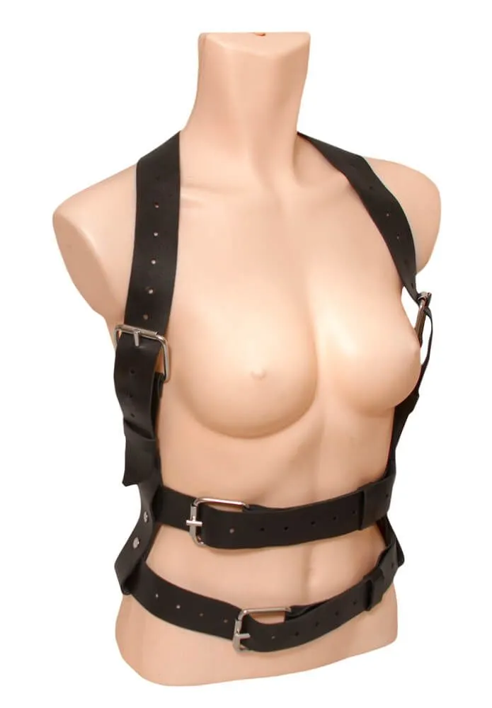 Эротическое бондажный комплект passion belts черный в Москве