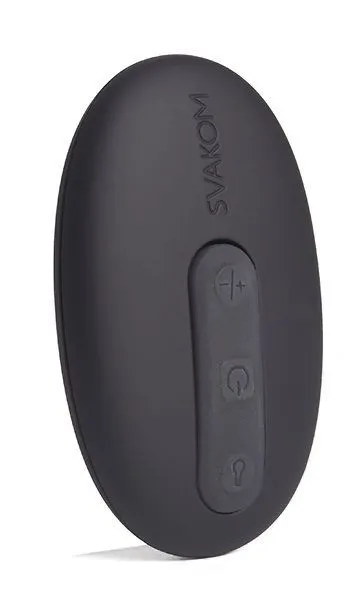 анальная пробка с подогревом svakom primo, чёрный в Москве