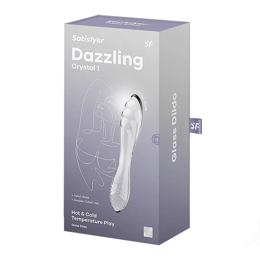 фаллоимитатор satisfyer dazzling crystal 1 transparent 045658sa в Москве