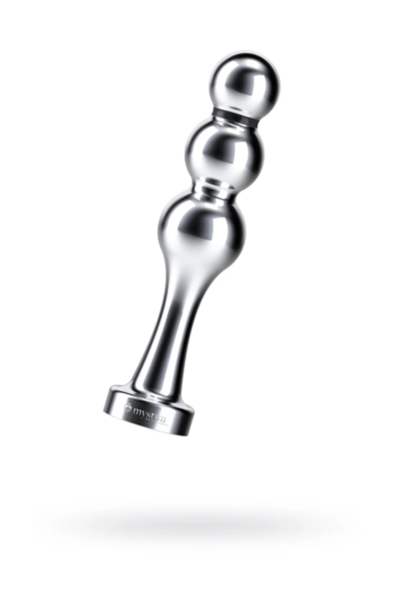 фаллоимитатор mystim bold boris, электростимуляция, хирургическая сталь, серебряный, 14 см в Москве