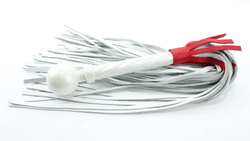 плеть белая с красной отделкой 54039ars в Москве