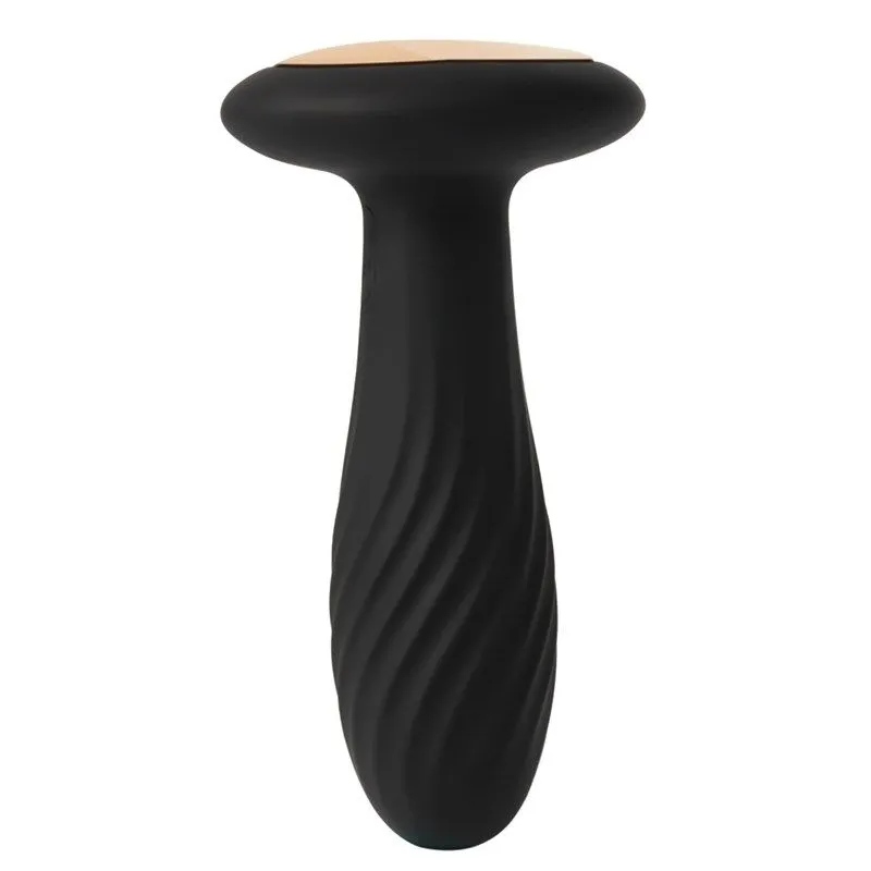 анальная пробка ребристая svakom bella, черная в Москве