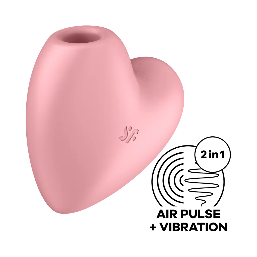 вакуумный массажер satisfyer cutie heart light red 037264sa в Москве