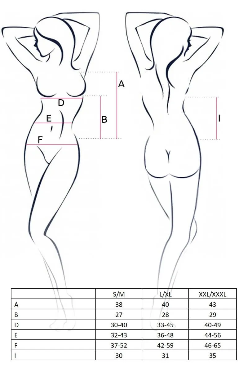 Эротическое корсаж lapin rose carmen черный, s-m в Москве