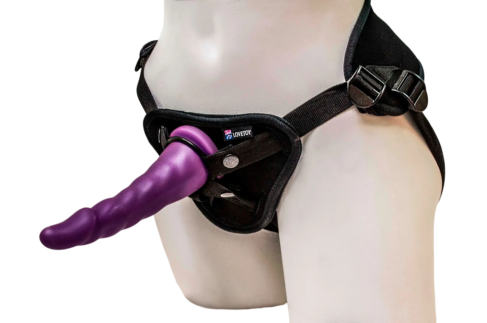 комплект lovetoy uni strap 6 harness best of all, 2 насадки в Москве