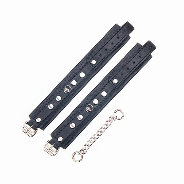 наручники-таблетки, кожаные чёрные в Москве