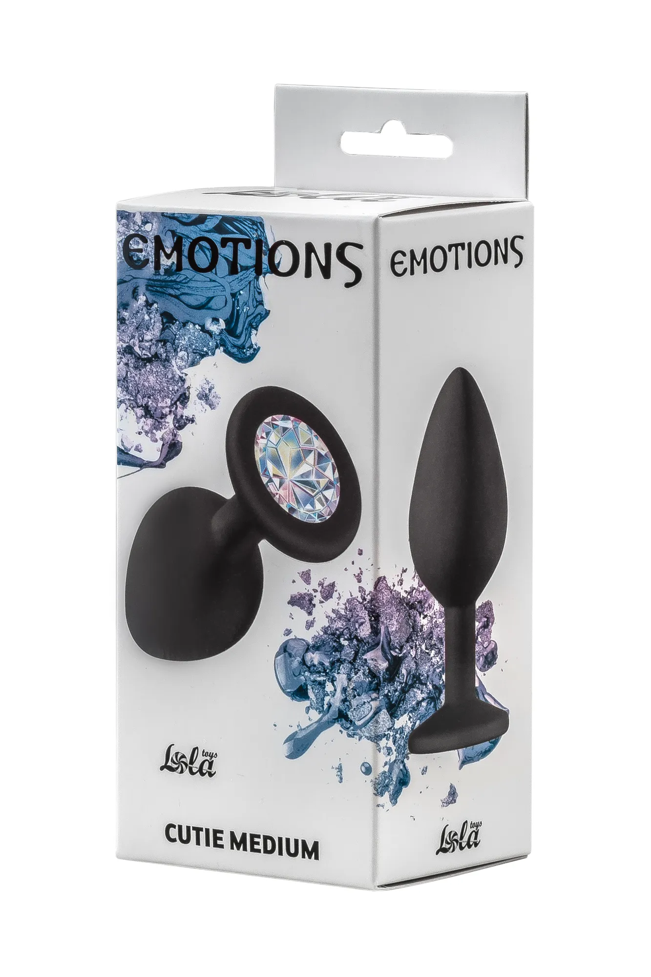 анальная пробка emotions cutie medium black moonstone crystal 4012-08lola в Москве