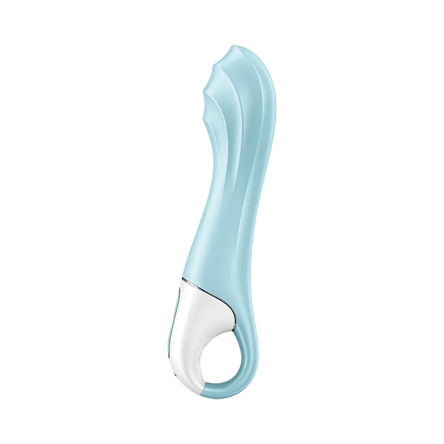 вибратор с функцией расширения satisfyer air pump vibrator 5+ blue 038544sa в Москве