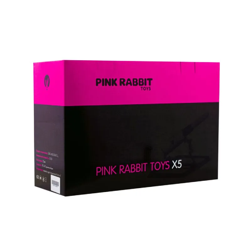 секс-машина в сумке pinkrabbit 310-x5, черная в Москве