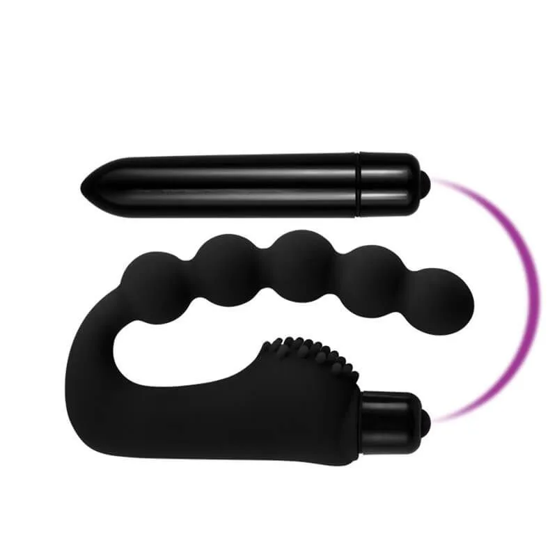 стимулятор простаты lovetoy silicone power beads, с вибрацией в Москве