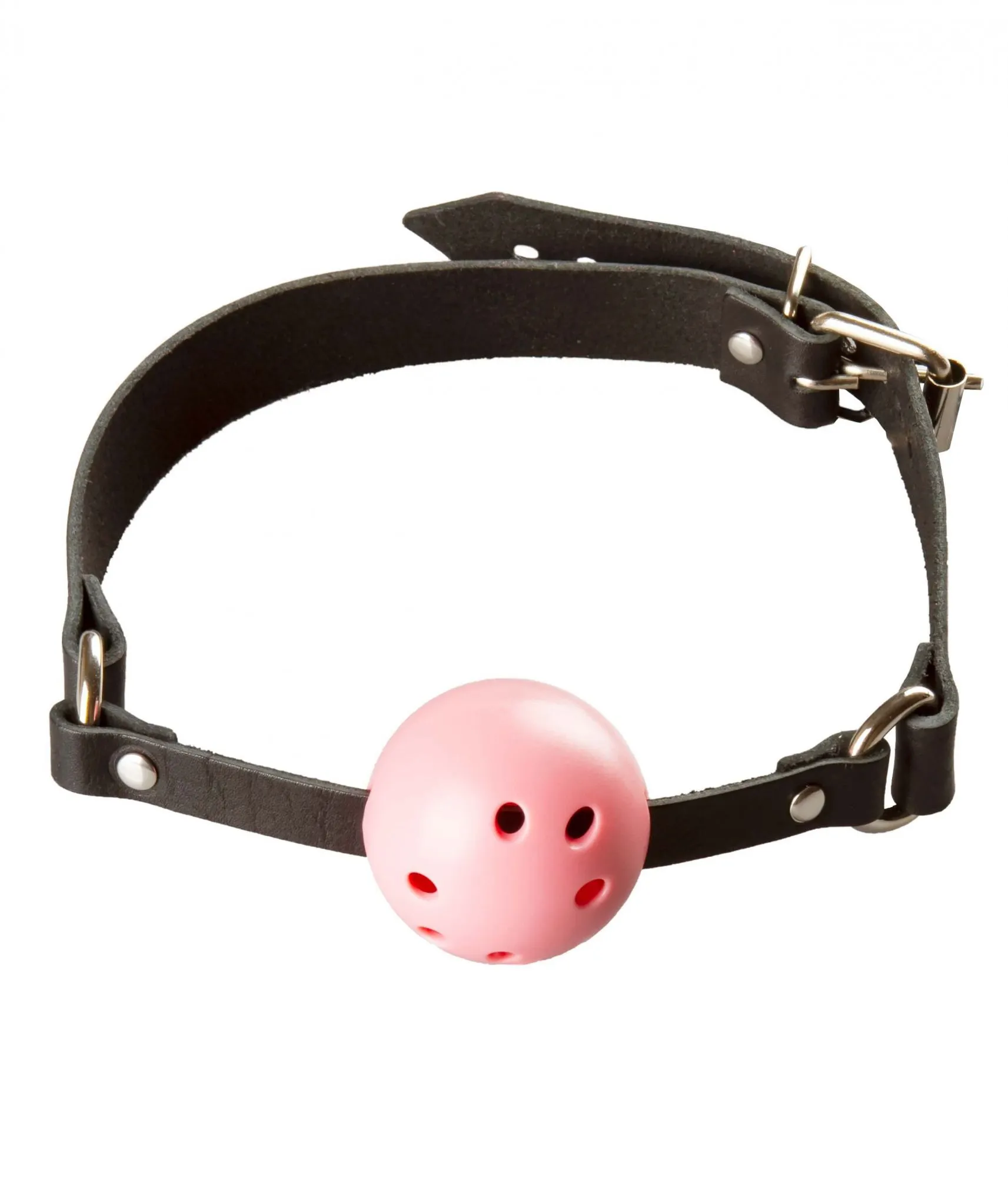 Кляп пластиковый шарик, розовый