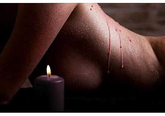 восковая bdsm-свеча  wax play с ароматом шоколада в Москве