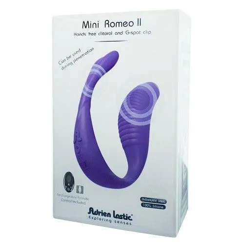 вибратор adrien lastic mini romeo 2 на ду, фиолетовый в Москве