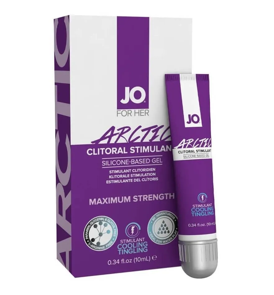 Гель стимулирующий для клитора System Jo JO Arctic охлаждающий сильного действия, 10 мл